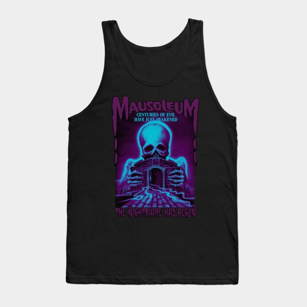 Mausoleum, Classic Horror, (Version 1) Tank Top by The Dark Vestiary